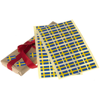 Sweden Pobra Flag Stickers